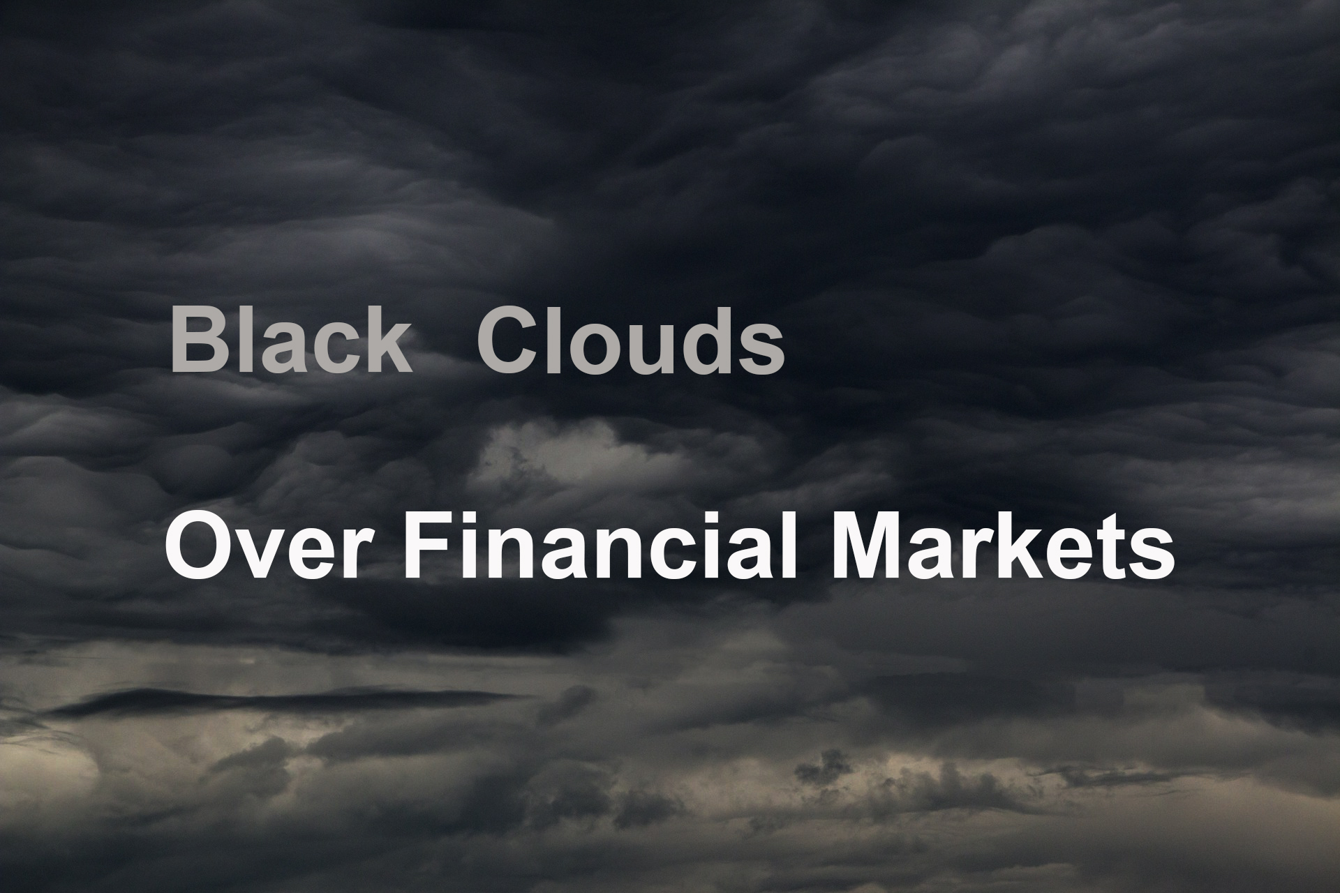 Black Clouds Over Financial Markets: Brokers in India, Bali and Pakistan Under Police Scrutiny Black Clouds Over Financial Markets: Brokers in India, Bali and Pakistan Under Police Scrutiny