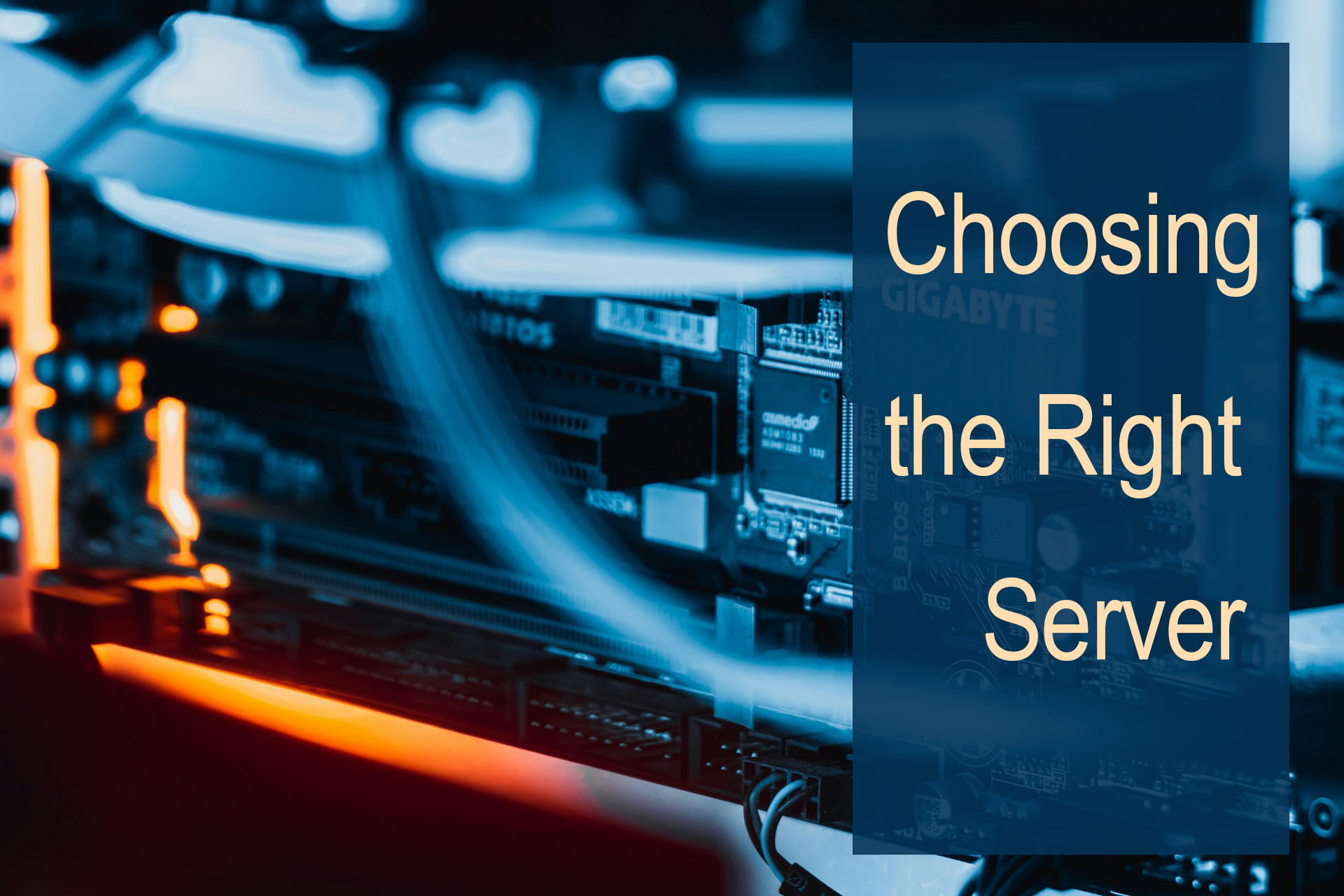 Choosing the Right Server for Forex Trading Choosing the Right Server for Forex Trading