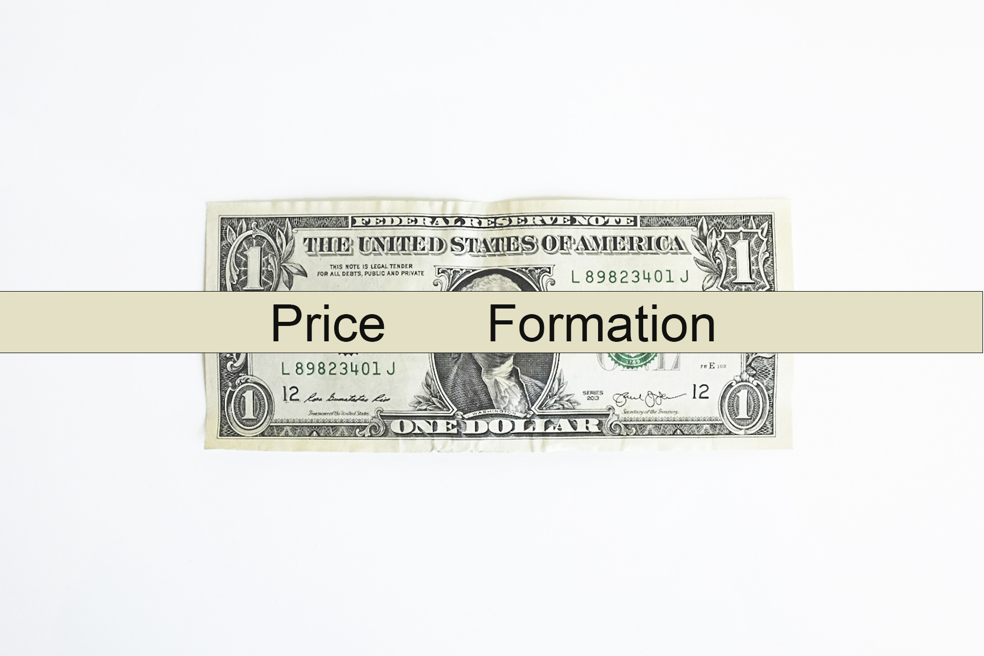 Price Formation: The First Measurement in Trade Price Formation: The First Measurement in Trade