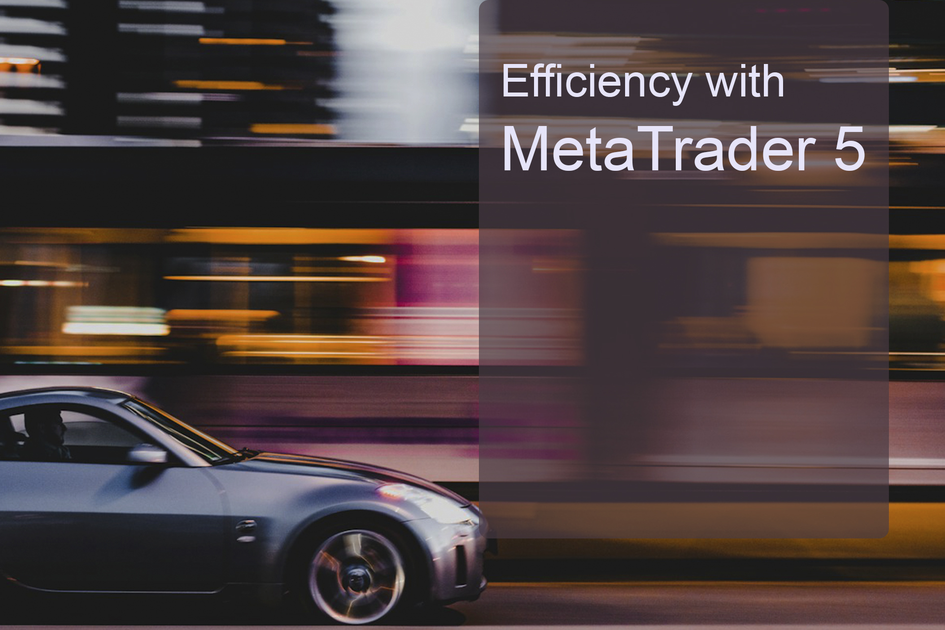 Boost Your Trading Efficiency with MetaTrader 5 Turnkey Solutions! Boost Your Trading Efficiency with MetaTrader 5 Turnkey Solutions!