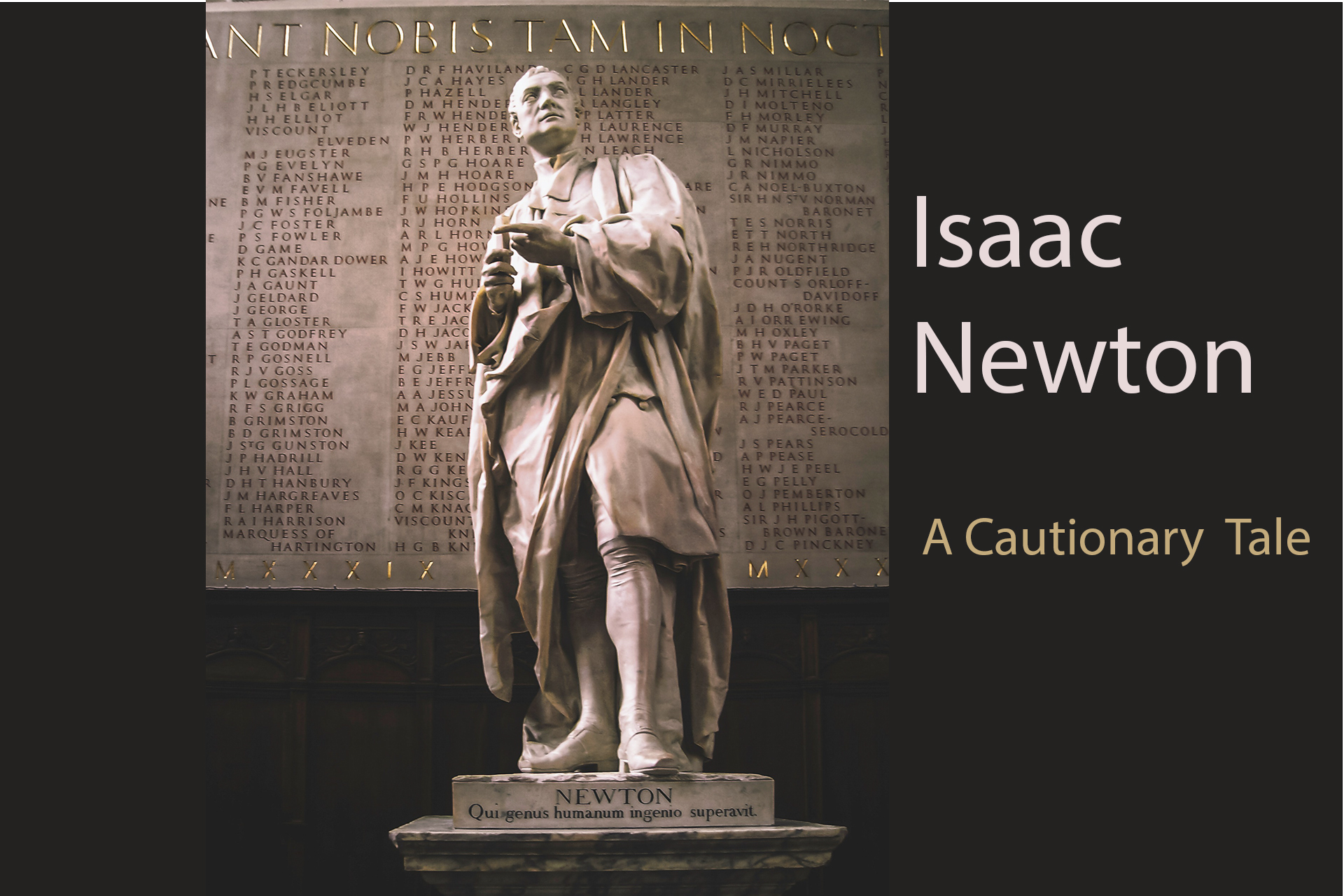 Isaac Newton’s Financial Loss in the South Sea Bubble: A Cautionary Tale Isaac Newton’s Financial Loss in the South Sea Bubble: A Cautionary Tale