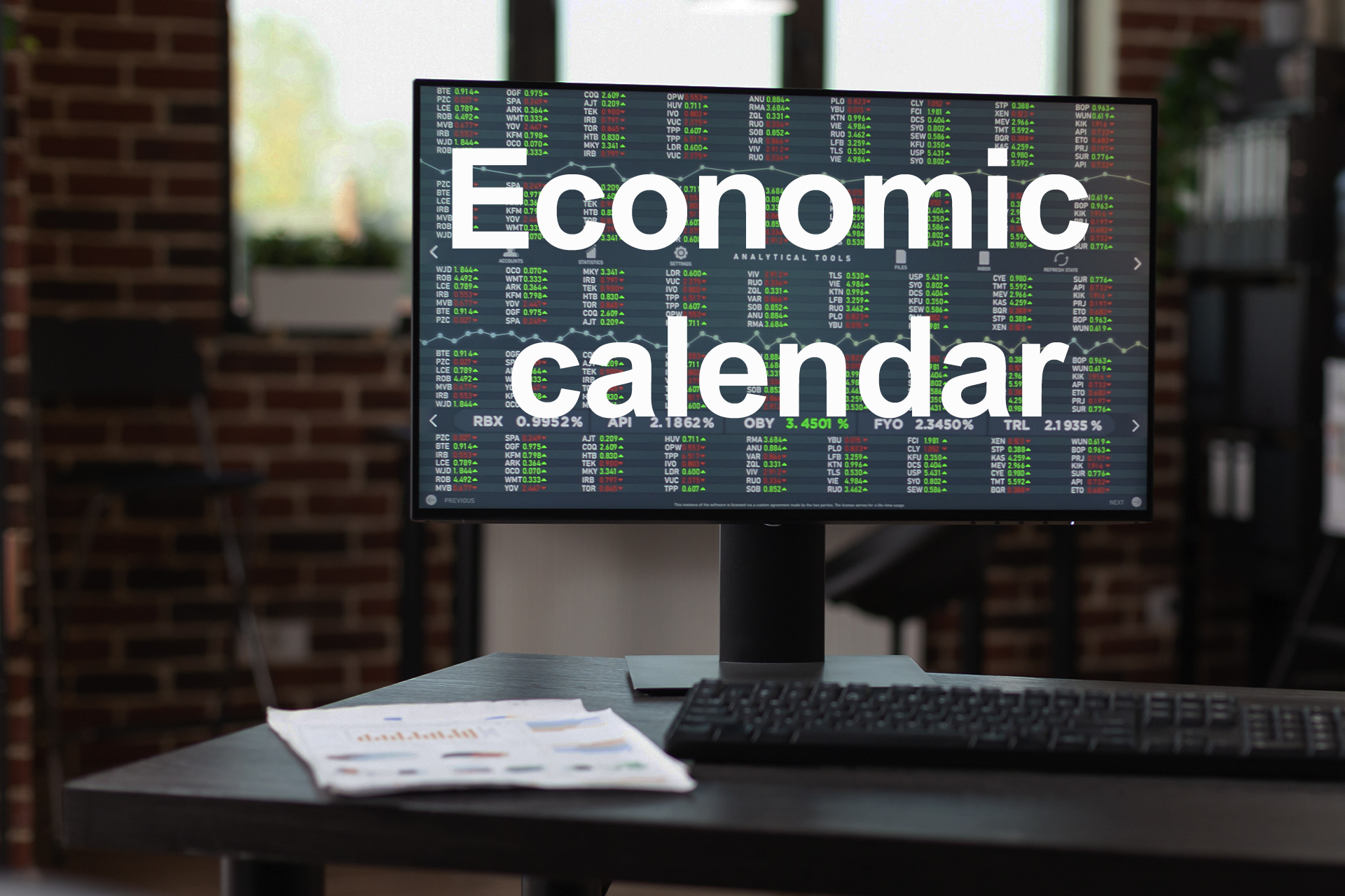 Economic Calendar: Your Trading Compass economic calendar Forex trading strategy, key indicators for traders