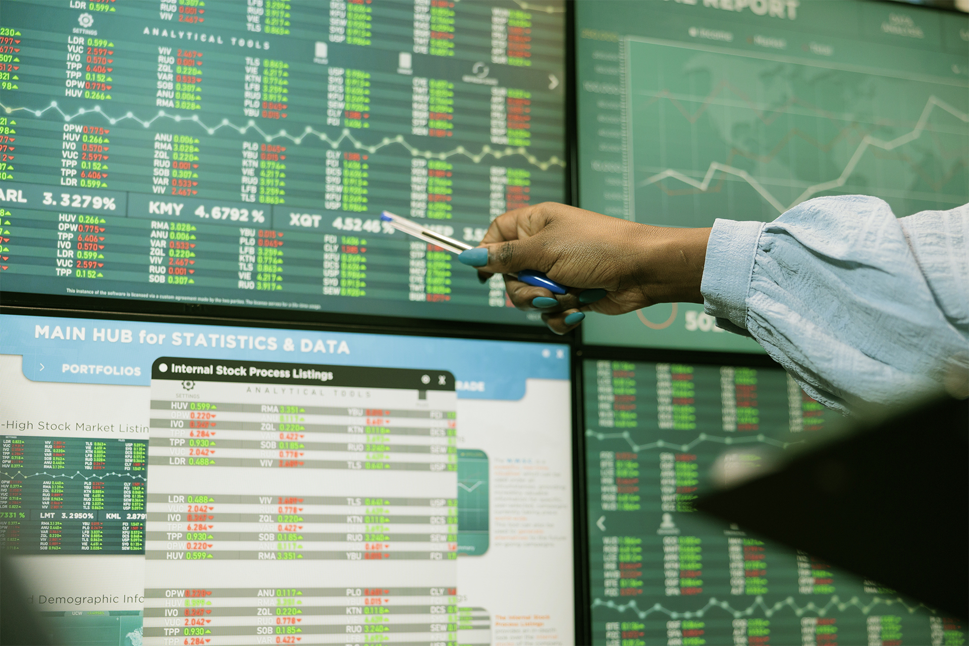 Main Label: Multiple Trading Terminals Main Label: Multiple Trading Terminals