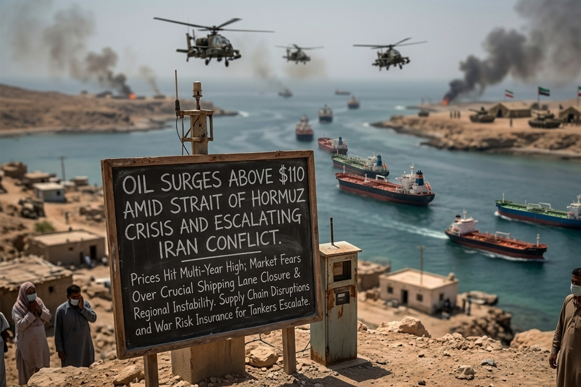 Oil Surges Above $110 Amid Strait of Hormuz Crisis and Escalating Iran Conflict Oil Surges Above $110 Amid Strait of Hormuz Crisis and Escalating Iran Conflict